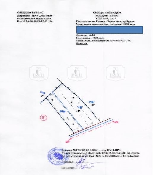 Продава ПАРЦЕЛ, гр. Бургас, Рудник, снимка 8 - Парцели - 48067509