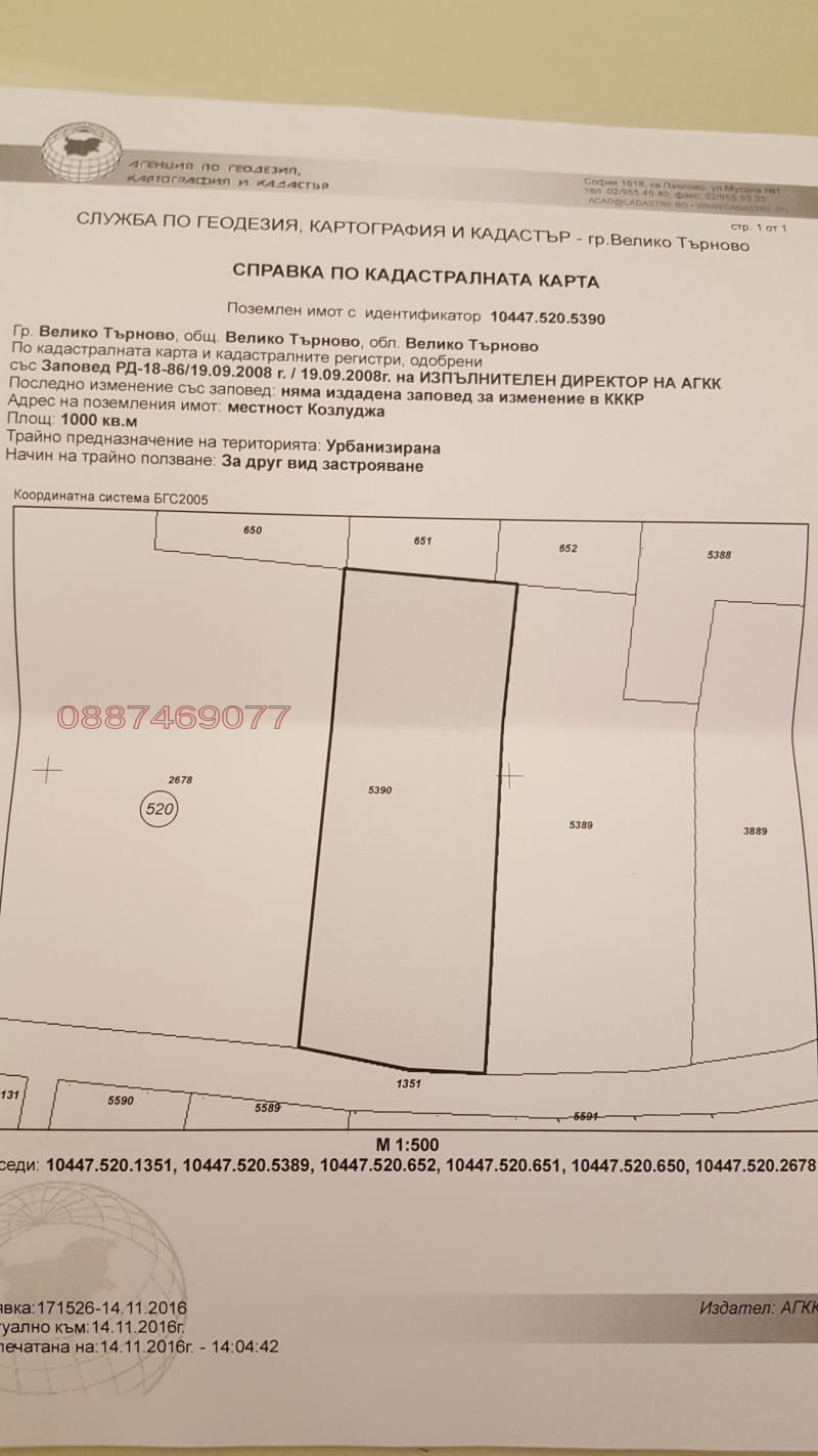Продава ПАРЦЕЛ, град Велико Търново, м-т Козлуджа • 90000 € • 89229415 — Holmes.bg