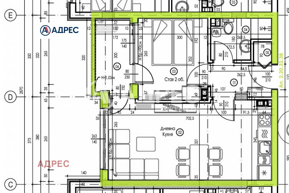 Продава 2-СТАЕН, гр. Варна, Владислав Варненчик 1, снимка 3 - Апартаменти - 55171587