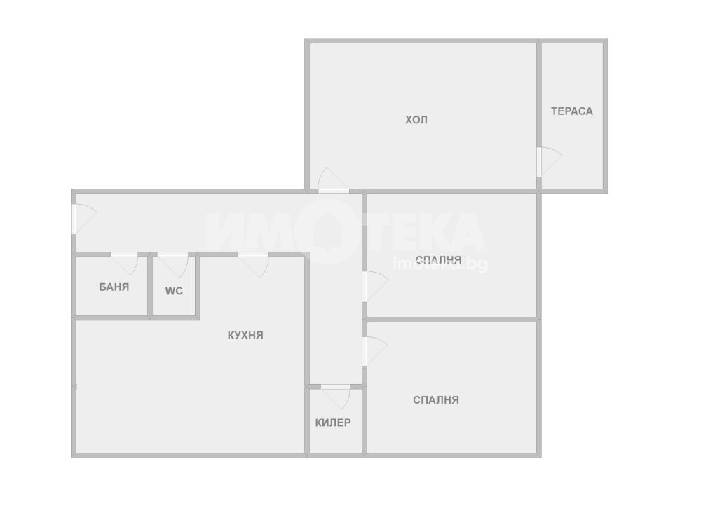 Продава МНОГОСТАЕН, гр. Варна, Цветен квартал, снимка 5 - Апартаменти - 53869906