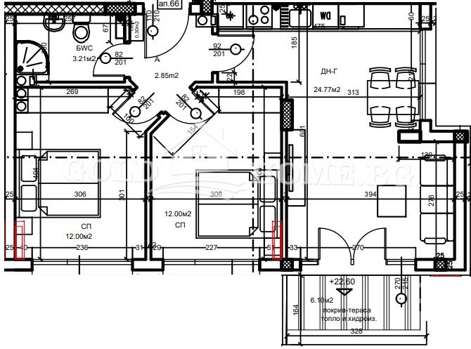 Продава 3-СТАЕН, гр. Пловдив, Христо Смирненски, снимка 4 - Aпартаменти - 49009495