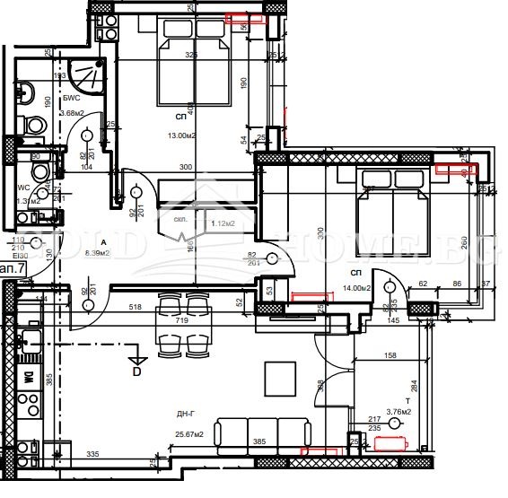 Продава 3-СТАЕН, гр. Пловдив, Христо Смирненски, снимка 3 - Aпартаменти - 49009495