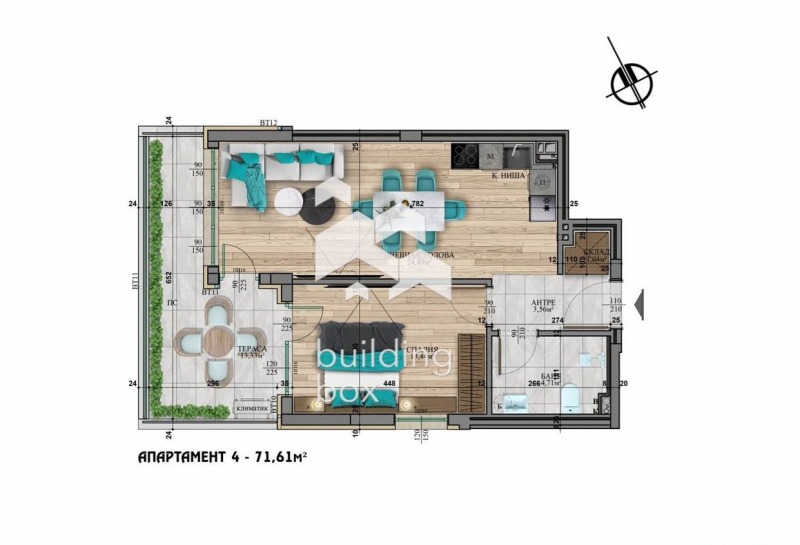 Na prodej  1 ložnice Sofia , Studentski grad , 84 m2 | 26063419 - obraz [8]