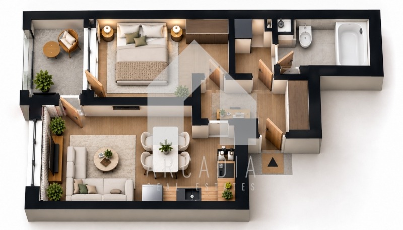 Продава 2-СТАЕН, гр. Пловдив, Въстанически, снимка 6 - Апартаменти - 56279034