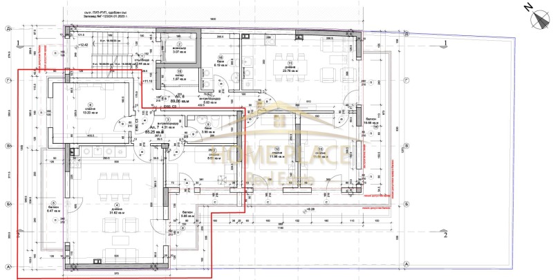 À venda  2 quartos Varna , Okrajna bolnica-Generali , 102 m² | 43321697