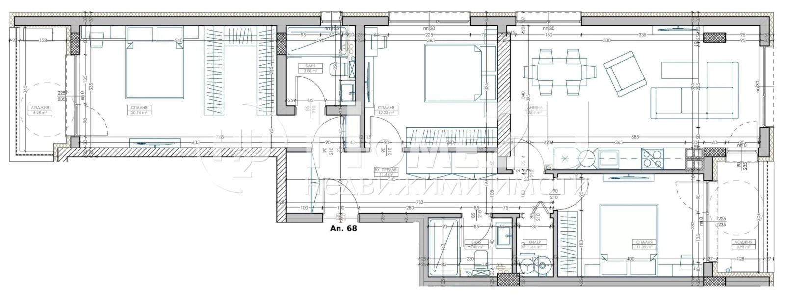 Продава 4-СТАЕН, гр. Варна, Младост 1, снимка 3 - Апартаменти - 54130904
