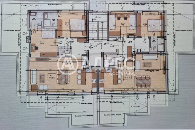 Na sprzedaż  2 sypialnie Sofia , Witosza , 166 mkw | 36069572 - obraz [3]