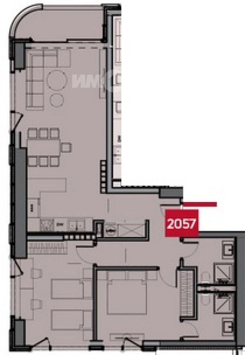 In vendita  2 camere da letto Sofia , Lozenets , 123 mq | 84652577 - Immagine [4]