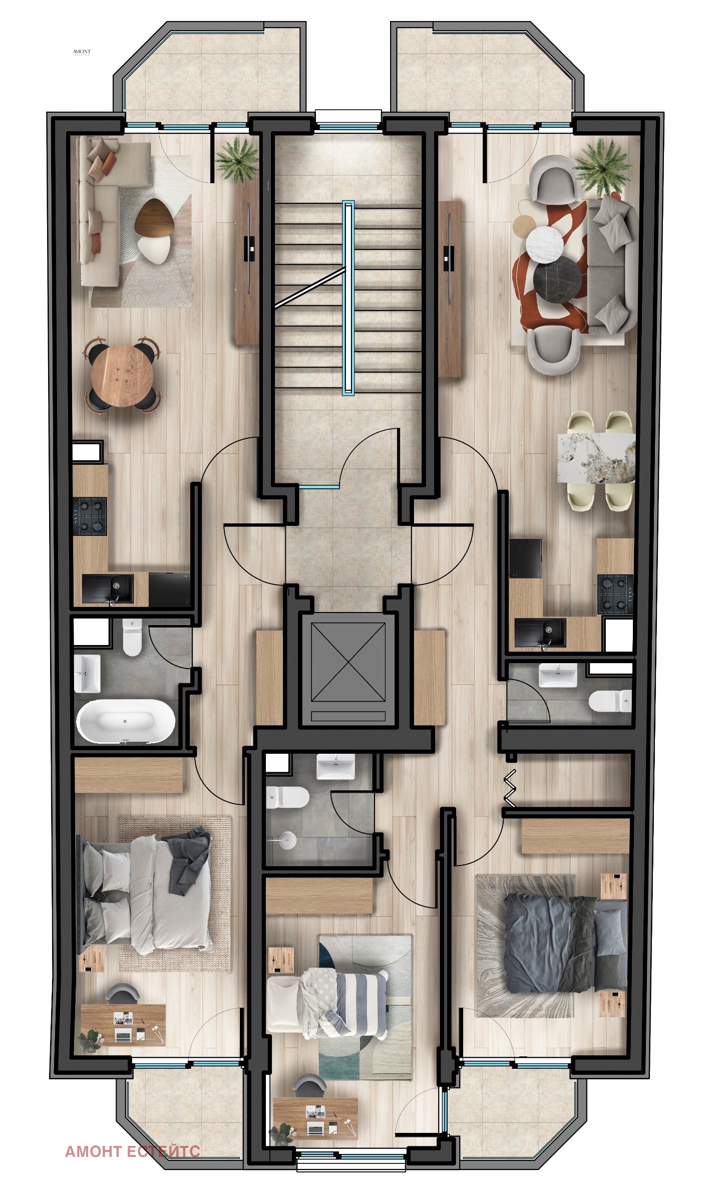 Продава 2-СТАЕН, гр. София, Център, снимка 2 - Апартаменти - 53703665