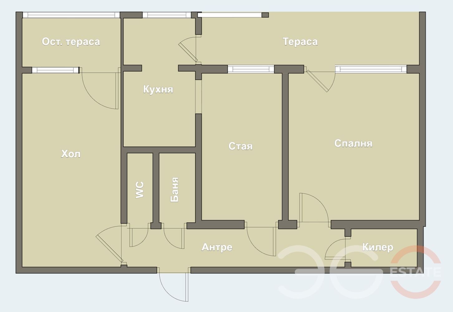 Продава 3-СТАЕН, гр. Варна, Младост 2, снимка 6 - Апартаменти - 54024879