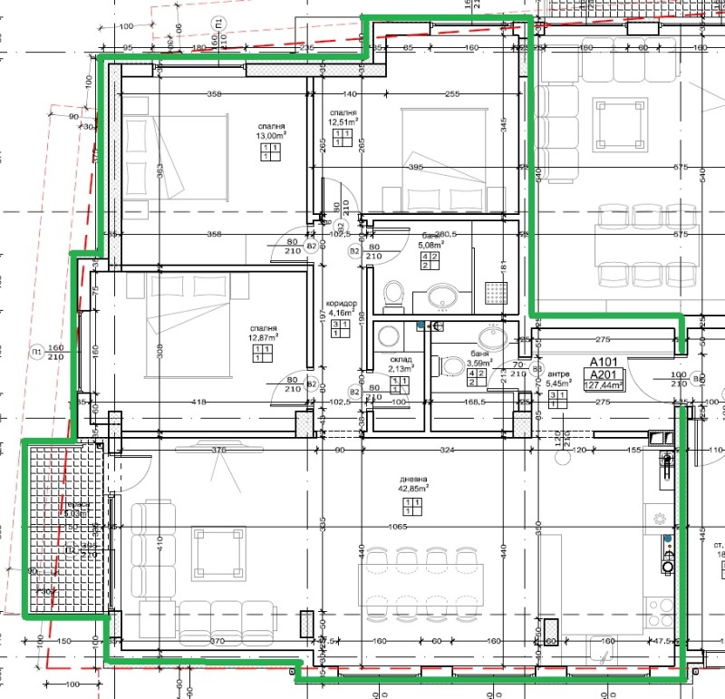 Продава  4-стаен град София , Малинова долина , 149 кв.м | 70305624 - изображение [2]