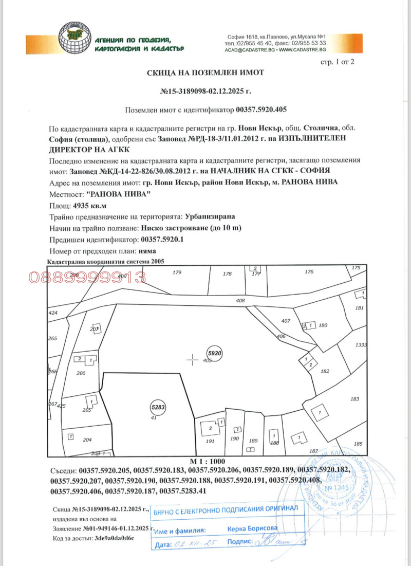 Продава БИЗНЕС ИМОТ, гр. София, гр. Нови Искър