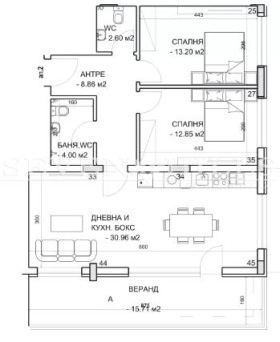 2 slaapkamers Mladezjki Chalm, Plovdiv 2