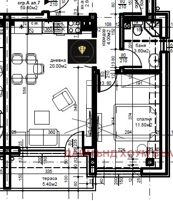 For Sale  1 bedroom Plovdiv , Belomorski , 67 sq.m | 44458642 - image [2]