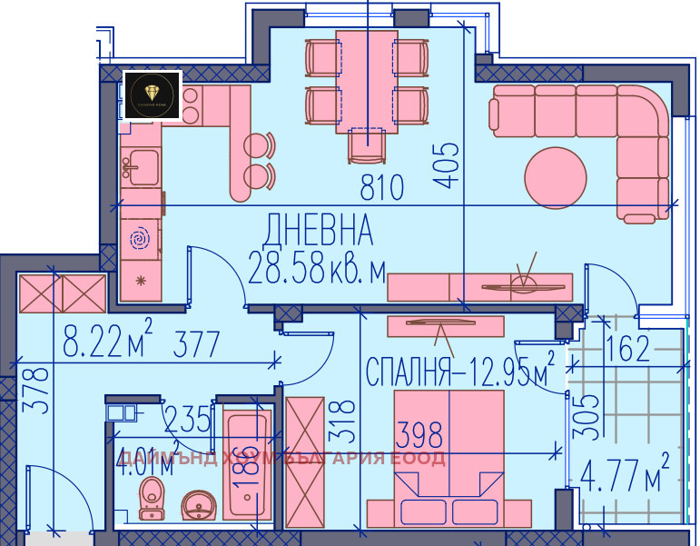 Продава  2-стаен град Пловдив , Тракия , 86 кв.м | 35381588 - изображение [2]