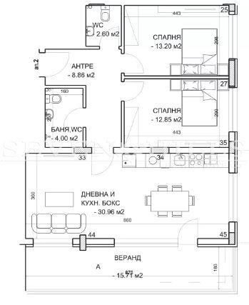 Zu verkaufen  2 Schlafzimmer Plowdiw , Mladeschki Halm , 95 qm | 63817074 - Bild [2]