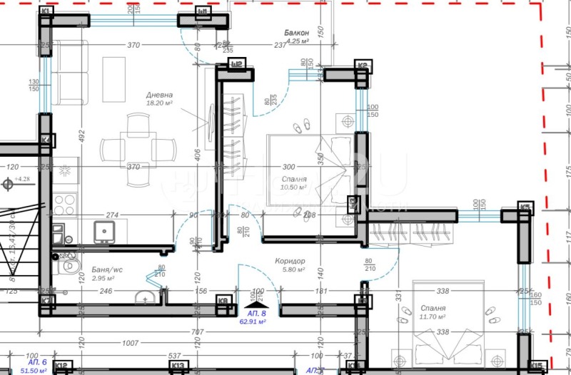 Продава 3-СТАЕН, гр. Варна, Възраждане 3, снимка 1 - Aпартаменти - 47001651