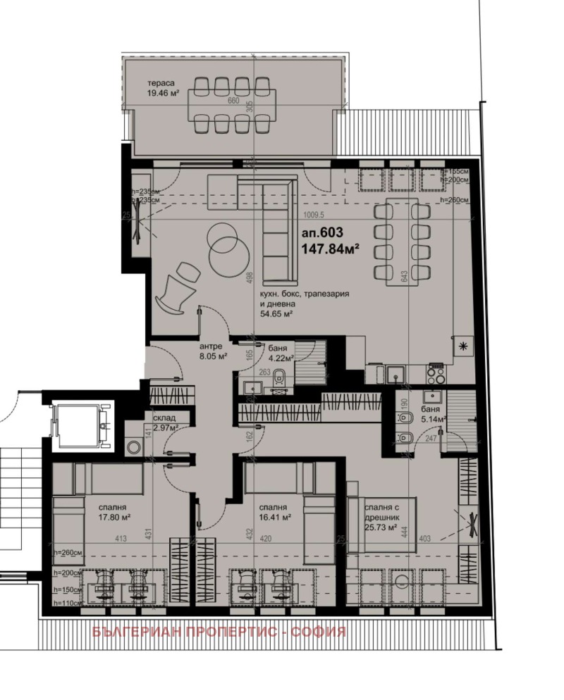 Продава 4-СТАЕН, гр. София, Зона Б-5