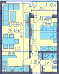 Продава 2-СТАЕН, град Пловдив, Тракия • 90370 € / 176748.36 лв. • 66434898 2