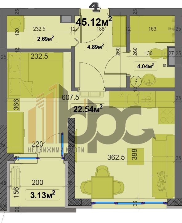 Продава  2-стаен град София , Овча купел , 51 кв.м | 17346705 - изображение [5]