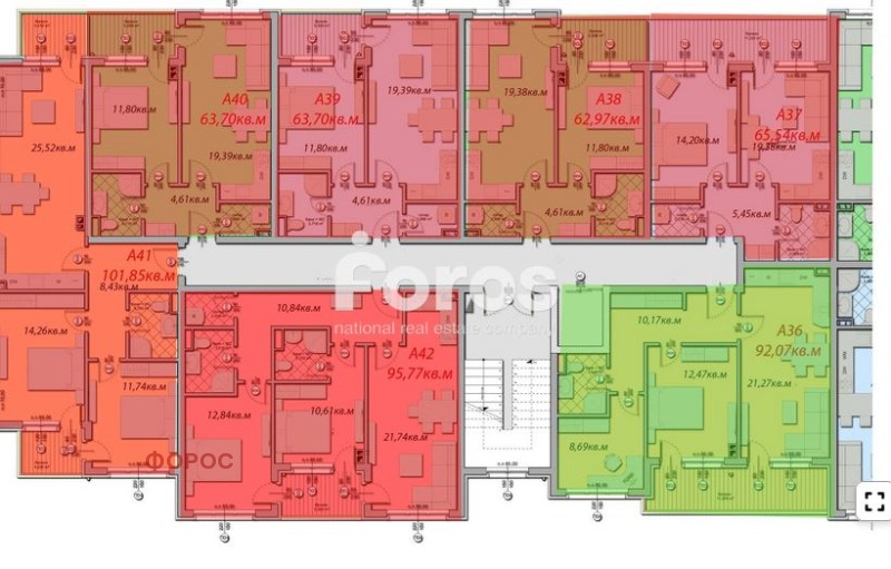 Продава  3-стаен град Бургас , Меден рудник - зона В , 92 кв.м | 55277008 - изображение [3]