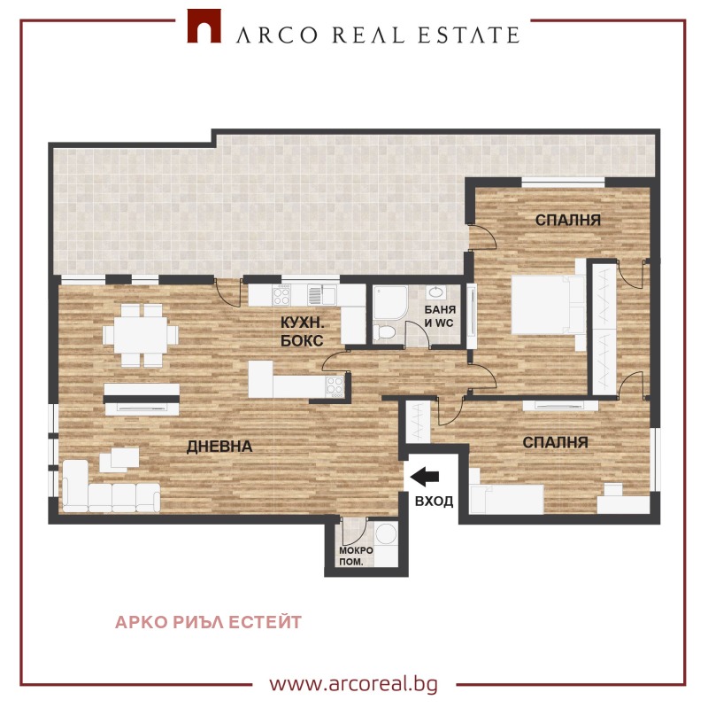 Продава 3-СТАЕН, гр. София, Манастирски ливади, снимка 3 - Апартаменти - 53366575