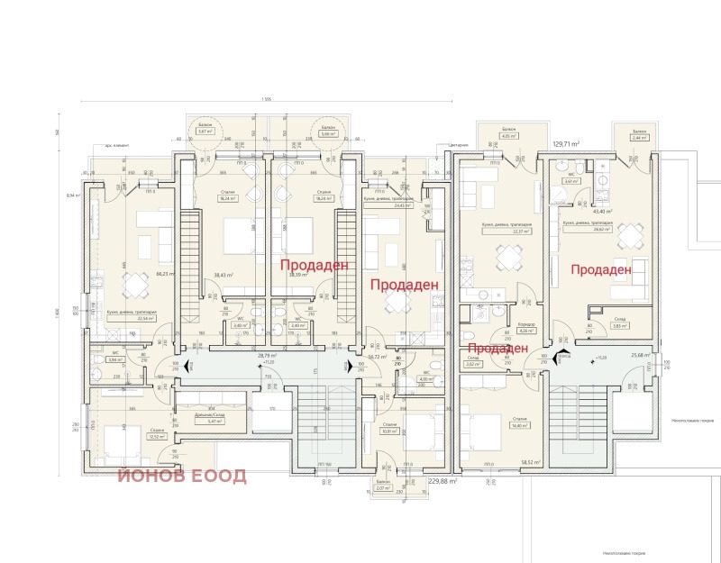 Na prodej  Mezonet oblast Burgas , Primorsko , 82 m2 | 54153671 - obraz [5]