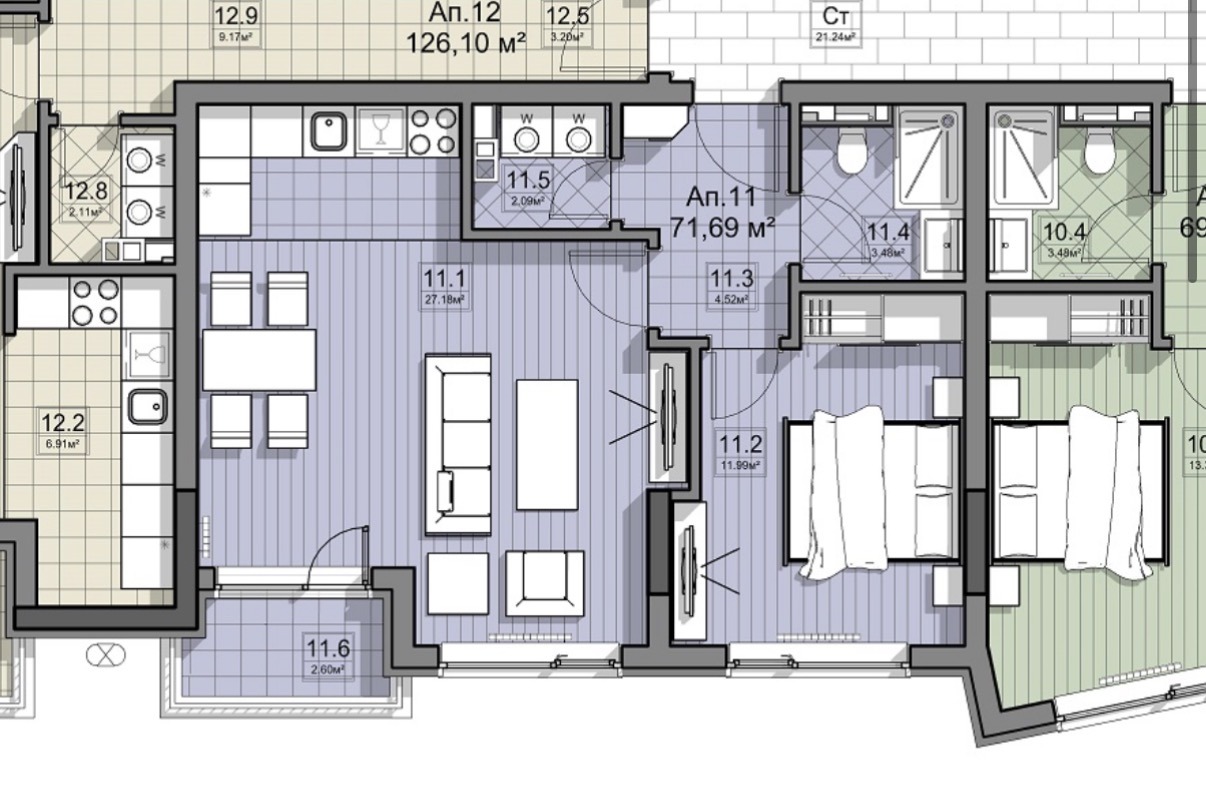 Продава 2-СТАЕН, гр. София, Павлово, снимка 3 - Апартаменти - 55062034