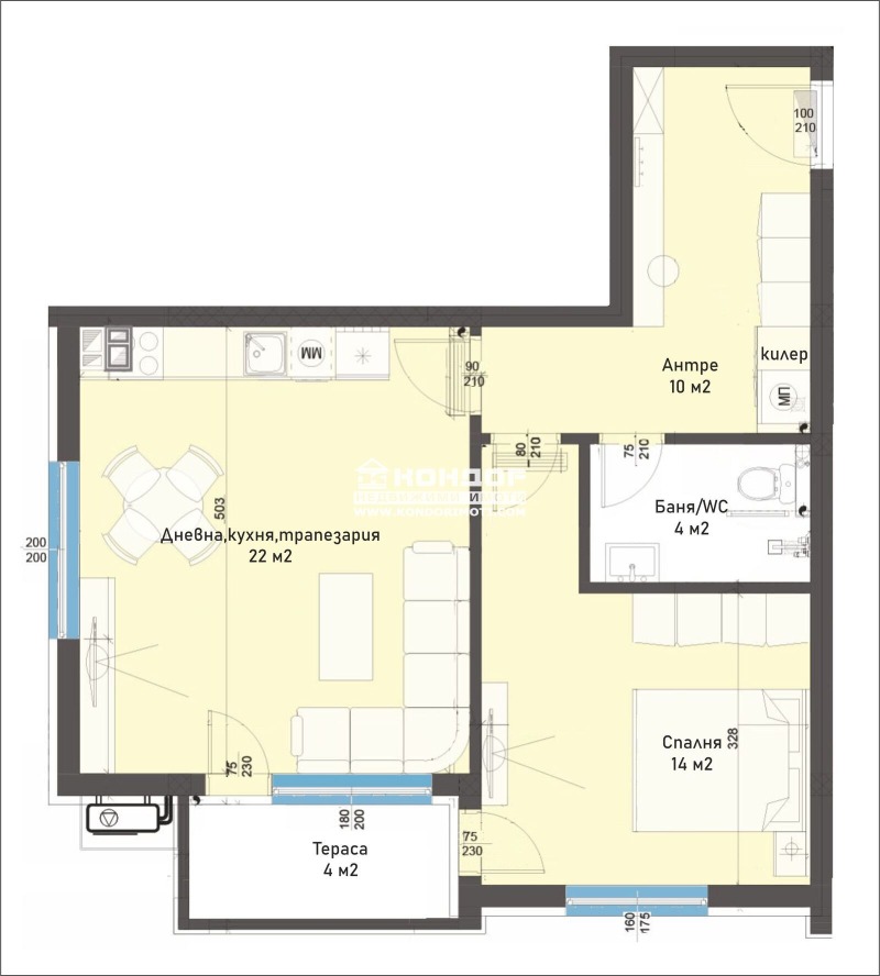 Na prodej  1 ložnice Plovdiv , Karšijaka , 74 m2 | 67604050 - obraz [3]