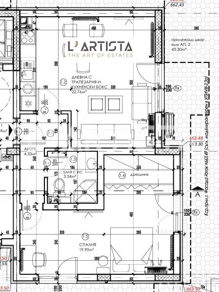 For Sale  1 bedroom Sofia , Gorna banya , 116 sq.m | 64731064 - image [2]