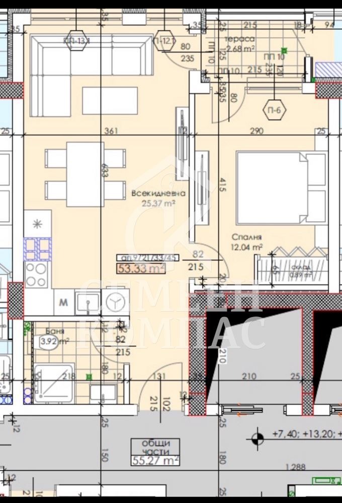 Продава 2-СТАЕН, гр. Пловдив, Тракия, снимка 12 - Апартаменти - 53711897