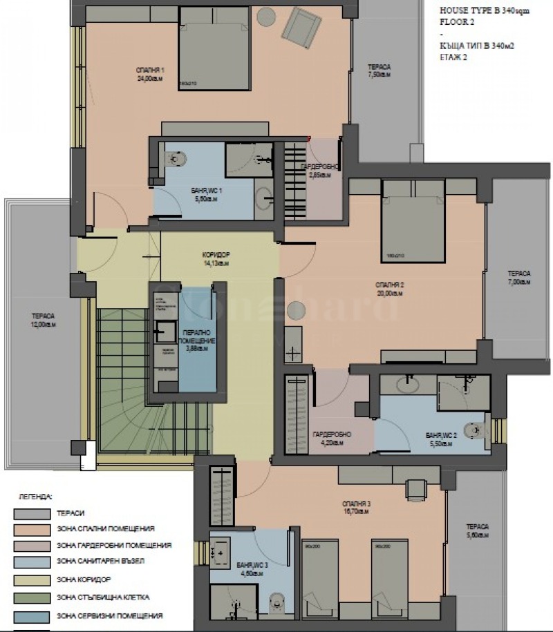 Продава  Къща област Пловдив , с. Марково , 340 кв.м | 49060205 - изображение [8]
