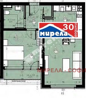 Satılık  1 yatak odası Sofia , Drujba 2 , 75 metrekare | 18601916
