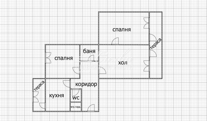 Продава 3-СТАЕН, гр. Шумен, Тракия, снимка 13 - Aпартаменти - 47304890