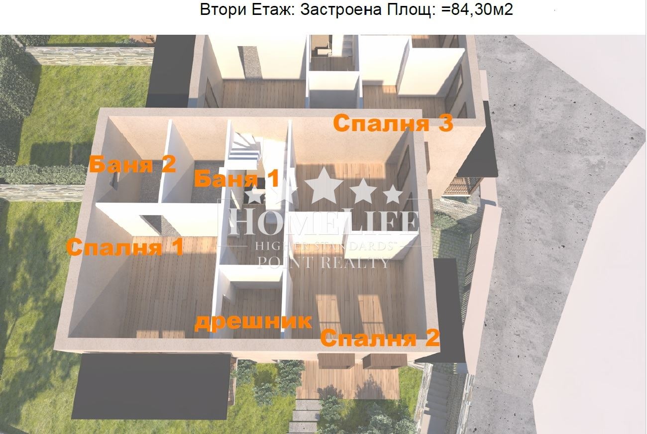 Продава КЪЩА, гр. София, с. Владая, снимка 7 - Къщи - 56224755