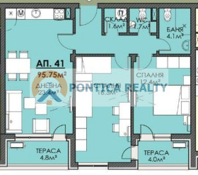 2 slaapkamers Meden rudnik - zona V, Burgas 5