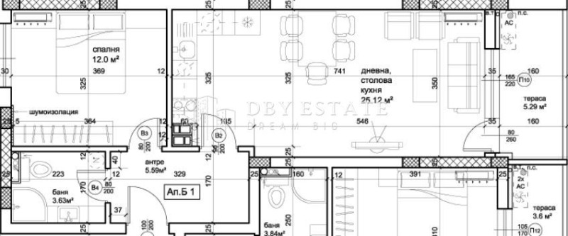 Продава  2-стаен град Пловдив , Кючук Париж , 74 кв.м | 87053704 - изображение [2]