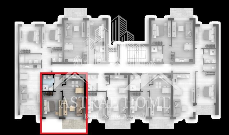 Продава  2-стаен град Варна , к.к. Св.Св. Константин и Елена , 66 кв.м | 88838311 - изображение [2]