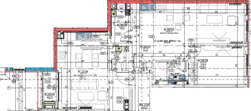 Myytävänä  1 makuuhuone Sofia , Manastirski livadi , 73 neliömetriä | 29017073 - kuva [2]