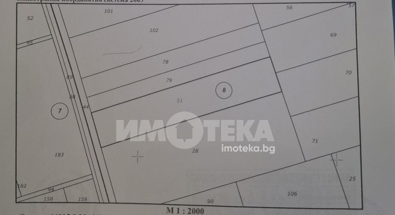 Til salg  Jord region Plovdiv , Skutare , 7.25 dka | 40160025