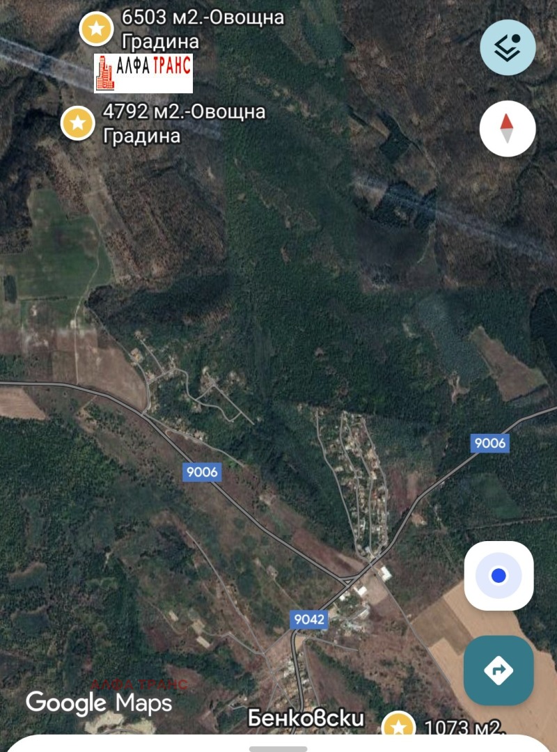 Продава ЗЕМЕДЕЛСКА ЗЕМЯ, с. Бенковски, област Варна, снимка 3 - Земеделска земя - 52205754