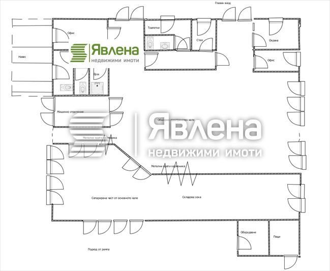 Te koop  Industrie gebouw regio Sofia , Litakovo , 10000 m² | 66298106 - afbeelding [7]