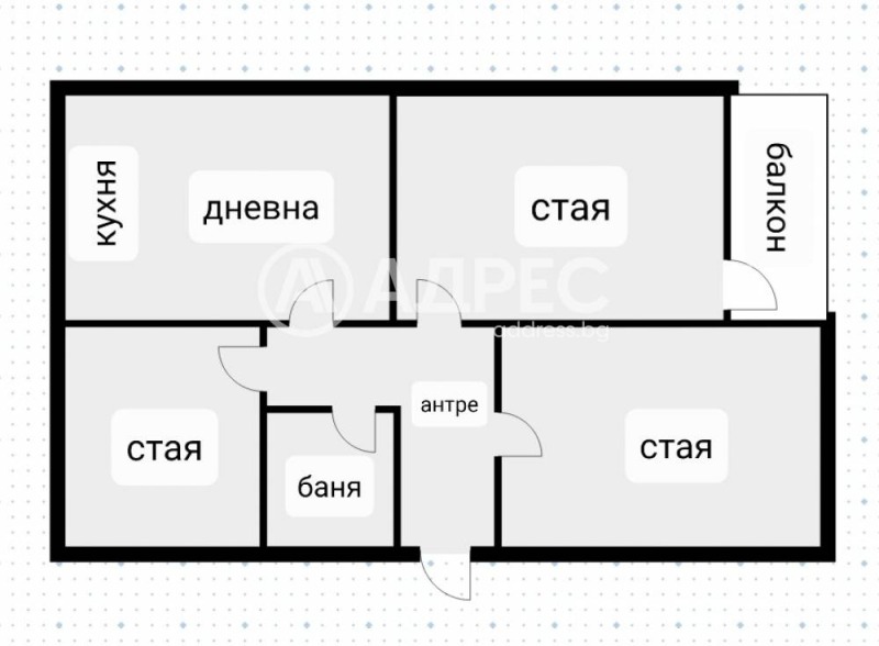 Til salgs  2 soverom Sofia , Ljulin 6 , 86 kvm | 29755975