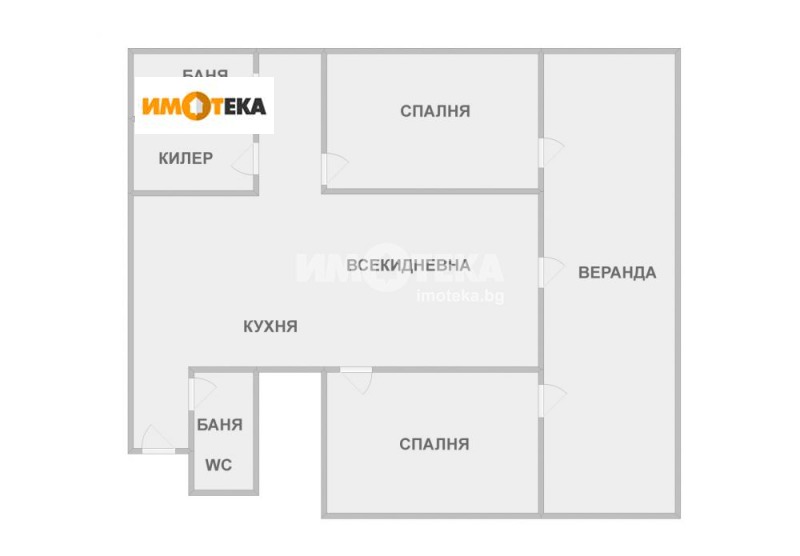 Myytävänä  2 makuuhuonetta Varna , k.k. Sv.Sv. Konstantin i Elena , 150 neliömetriä | 27888598 - kuva [5]