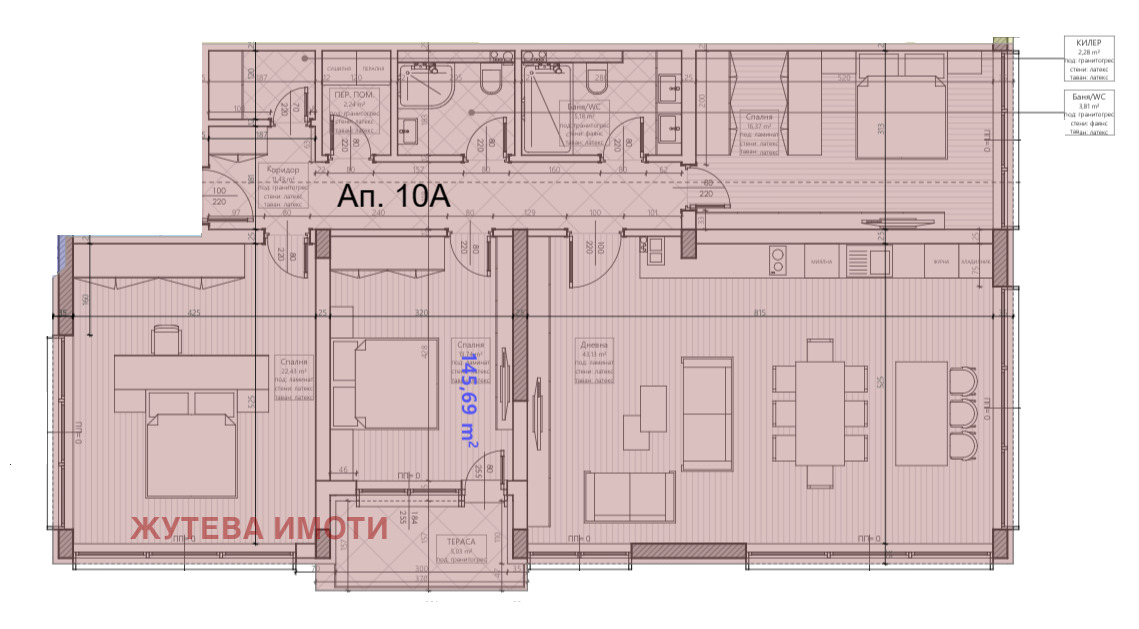 Продава 4-СТАЕН, гр. Карлово, област Пловдив, снимка 9 - Апартаменти - 53812328