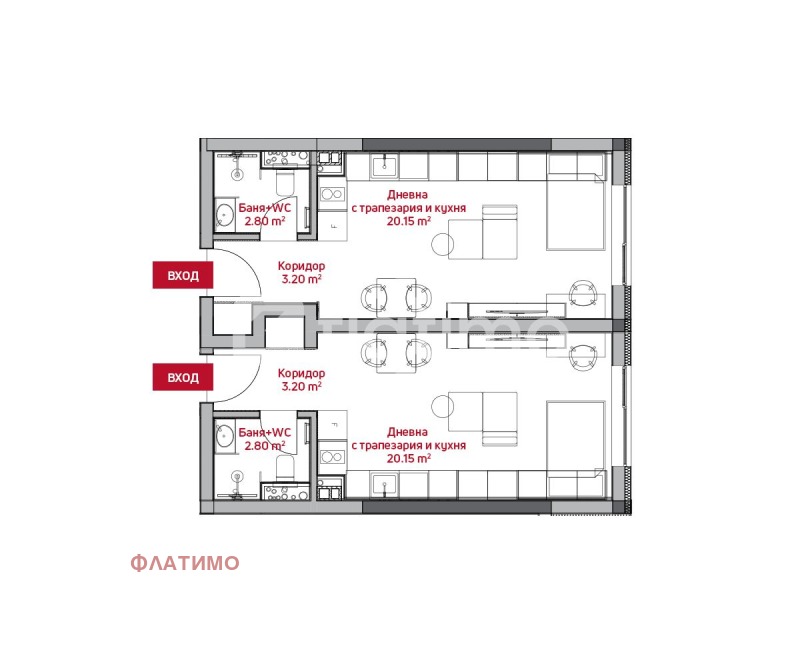 De vânzare  1 dormitor Sofia , Zona B-5-3 , 92 mp | 95925759 - imagine [5]