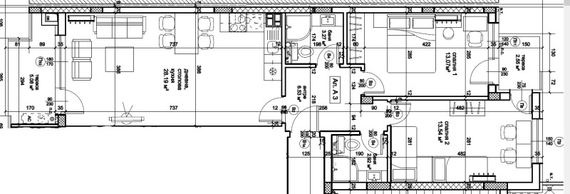 For Sale  2 bedroom Plovdiv , Hristo Smirnenski , 102 sq.m | 80361438 - image [3]