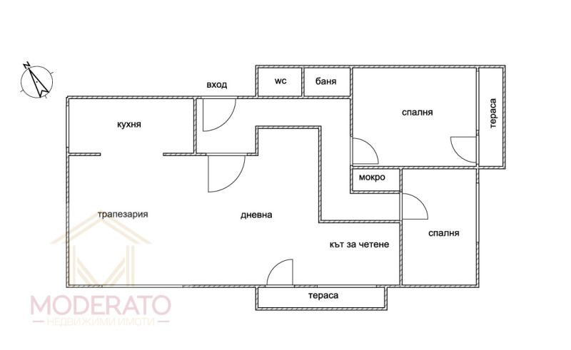 Продава 3-СТАЕН, гр. Бургас, Център, снимка 15 - Aпартаменти - 49381782