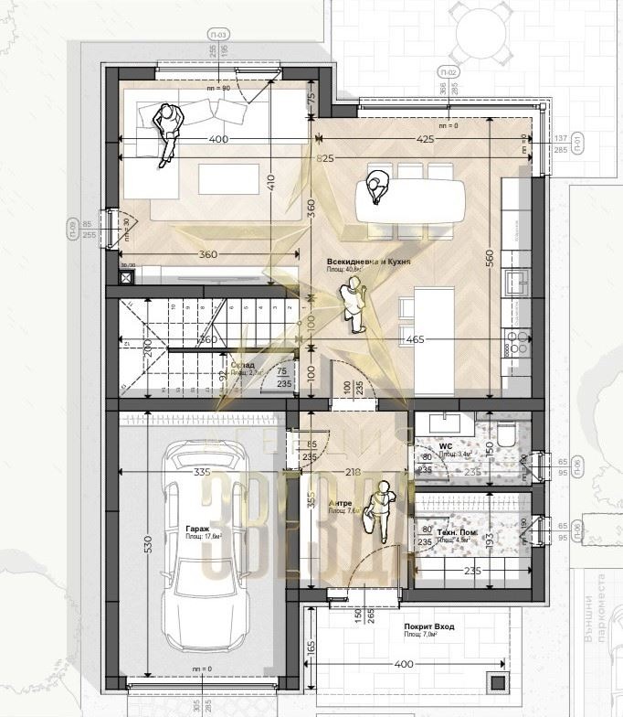 Продава КЪЩА, гр. Пловдив, Беломорски, снимка 2 - Къщи - 52496163