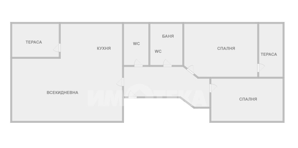Продава 3-СТАЕН, гр. Варна, ХЕИ, снимка 5 - Апартаменти - 55347905